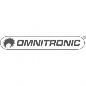 Lapos fali hangszóró fehér színben Omnitronic FPS-5