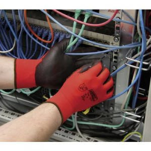 L+D worky SKINNY PU 1177-10 Nylon Munkakesztyű M&eacute;ret (kesztyű): 10, XL EN 388 CAT II 1 p&aacute;r