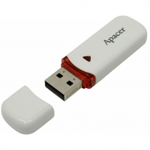 Pen Drive 32GB  Apacer AH333 fehér USB 2.0 (AP32GAH333W-1)