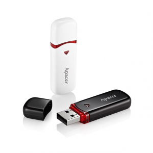 Pen Drive 32GB  Apacer AH333 fehér USB 2.0 (AP32GAH333W-1)