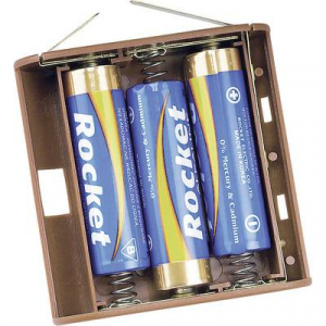 Kahlert Licht Elemtart&oacute; doboz csatlakoz&oacute; h&uuml;velyekkel 4,5 V/DC 60897