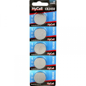 HyCell CR2450 Gombelem CR 2450 Lítium 3 V 5 db
