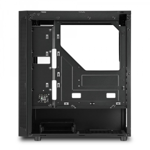 Sharkoon RGB Slider táp nélküli ablakos ház fekete (4044951029846)