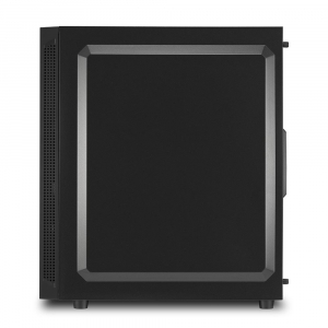 Sharkoon RGB Slider táp nélküli ablakos ház fekete (4044951029846)