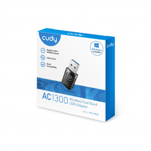 Cudy AC1300 High Gain USB Wi-Fi Adapter (WU1300S)