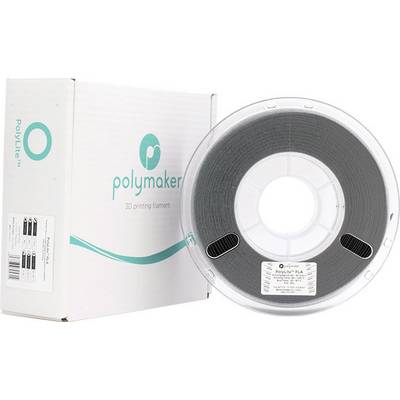 Polymaker 70596 3D nyomtatószál PolyLite PLA műanyag 2.85 mm Fekete 3 kg