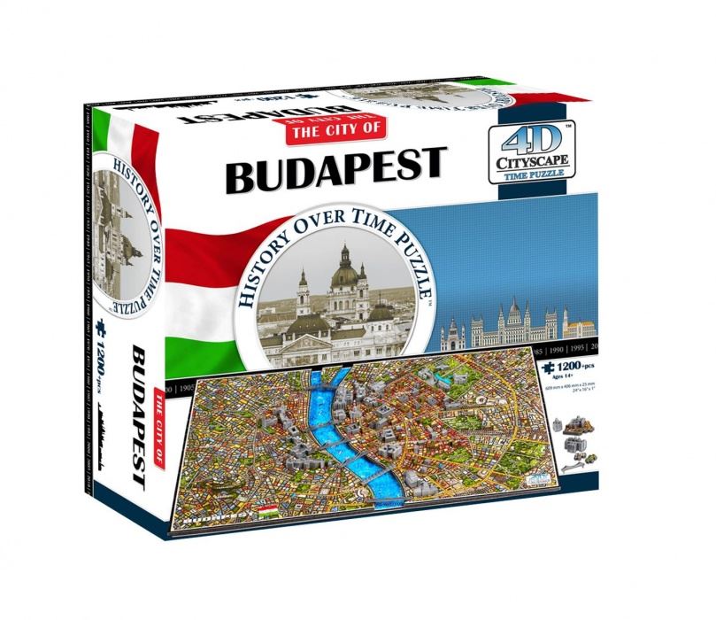 4D Cityscape Budapest puzzle (GK2008)
