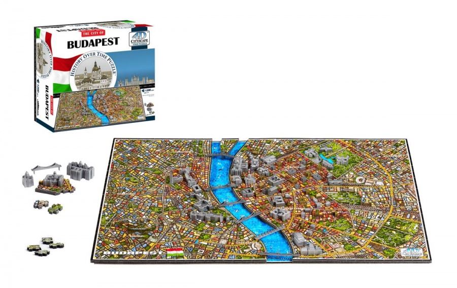 4D Cityscape Budapest puzzle (GK2008)
