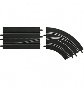 Carrera DIGITAL 132/124 - 30364 kanyarban előzés elem (jobb-külső ív) (GCD3033)