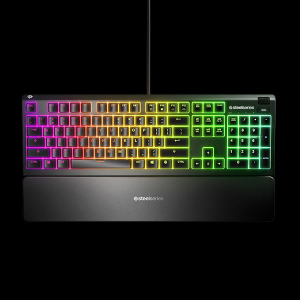 Steelseries Apex 3 UK gamer billentyűzet fekete (64810)