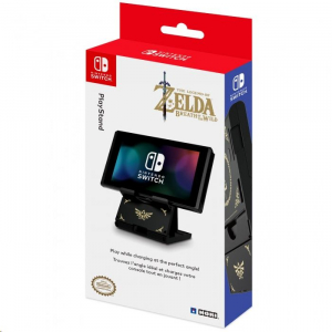 Hori Nintendo Switch Zelda asztali tartó fekete (NSP012)