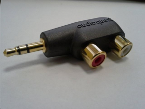 AUDIOQUEST Jack 3,5 apa - 2xRCA anya adapter