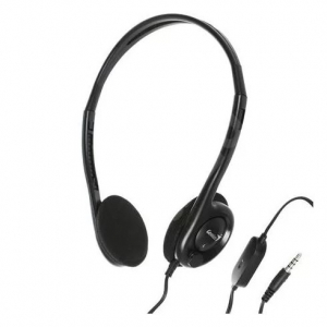 Genius HS-M200C mikrofonos fejhallgató fekete (31710151103)