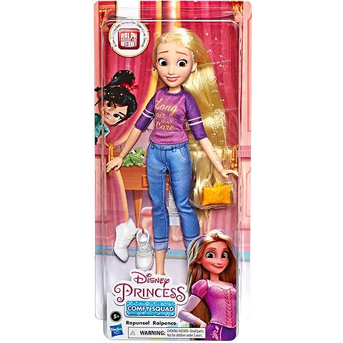 Hasbro Disney Hercegnők: Aranyhaj baba utcai ruhában  (E8402/E8393)