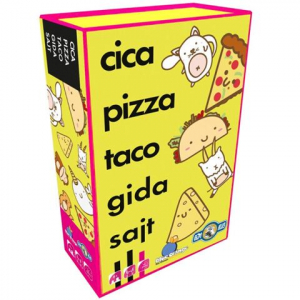 Blue Orange Cica, pizza, taco, gida, sajt társasjáték (BLU34813)