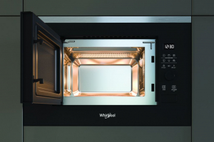 Whirlpool WMF200G beépíthető mikrohullámú sütő fekete-szürke