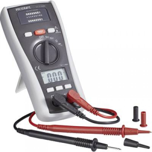 Vezetékvizsgáló koax kábel teszter, UTP, LAN hálózati kábel teszter RJ11/RJ45, BNC kábelekhez Voltcraft CT-3