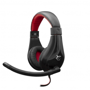 White Shark GH-2040 SERVAL Gaming headset fekete-piros (W028728)