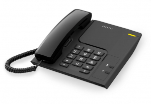 Alcatel T26 vezetékes asztali telefon fekete