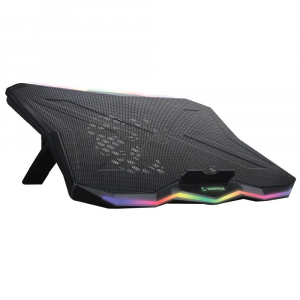 Rampage AD-RC8 SHOWY 15-17" Notebook hűtő fekete (33450)