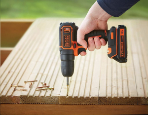 Black & Decker BDCDC18KB-QW akkus fúró-csavarozó akku és töltő nélkül