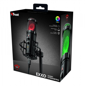 Trust GXT 256 Exxo asztali mikrofon fekete (23510)