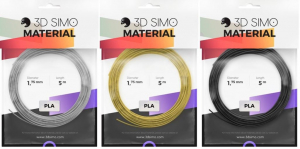 3D Simo Filament PLA - fekete, arany, szürke (G3D3001)