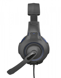 Trust GXT307B Ravu Gamer mikrofonos fejhallgató fekete-kék PC/PS4/PS5 (23250)