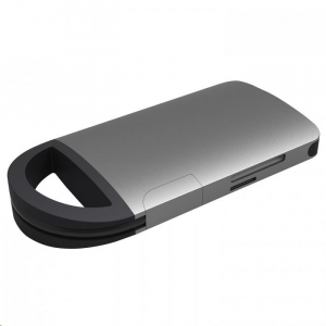 Umax U-Connect Type-C Multiport H7 univerzális notebook dokkoló szürke (UB307)