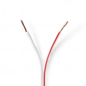 Nedis CAGW1500WT1000 hangszórókábel 2x 1,50 mm2 100 m kötegelő fehér