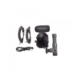 CKMOVA VCM3 PRO kondenzátor mikrofon DSLR kamerákhoz és mobil eszközökhöz