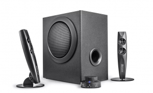 WaveMaster STAX BT 2.1 csatornás aktív hangszórórendszer fekete (66211)