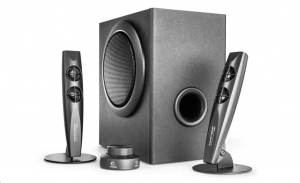 WaveMaster STAX BT 2.1 csatornás aktív hangszórórendszer fekete (66211)