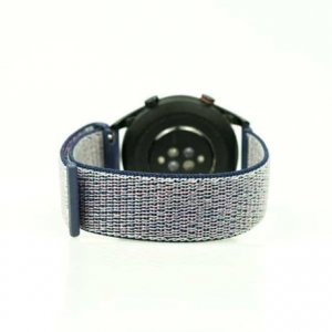 Mybandz tépőzáras szövet óraszíj 20mm, éjkék (20SKU1628)
