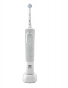 Braun Oral-B D100 Vitality elektromos fogkefe Sensi fejjel fehér (10PO010233)