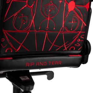 noblechairs HERO DOOM Edition gaming szék Fekete/Piros (NBL-HRO-PU-DET)