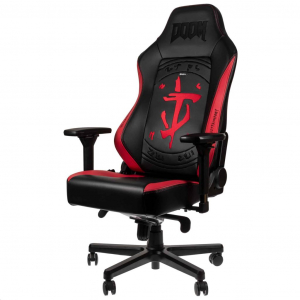 noblechairs HERO DOOM Edition gaming szék Fekete/Piros (NBL-HRO-PU-DET)