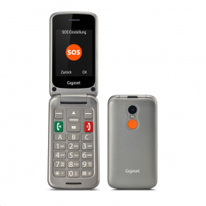Gigaset GL590 Dual-Sim mobiltelefon szürke