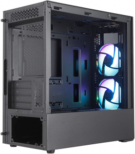 Cooler Master MasterBox MB311L ARGB táp nélküli ablakos Micro ATX ház ARGB vezérlővel (MCB-B311L-KGNN-S02)