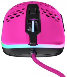 Xtrfy M42 RGB Pink optikai gaming egér rózsaszín-fekete (XG-M42-RGB-PINK / 1305)
