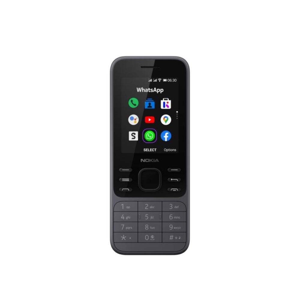 Nokia 6300 Dual-Sim mobiltelefon szürke (16LIOB01A02, 16LIOB01A21)
