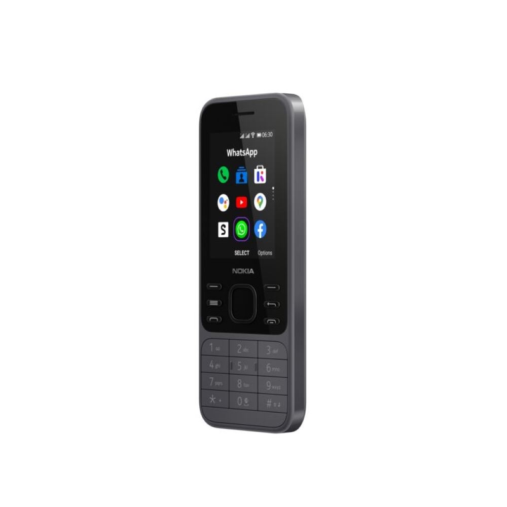 Nokia 6300 Dual-Sim mobiltelefon szürke (16LIOB01A02, 16LIOB01A21)