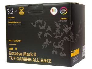 Scythe Kotetsu Mark II TUF Gaming Alliance univerzális CPU hűtő (SCKTT-2000TUF)