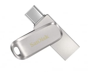 Pen Drive 1TB USB 3.1 Gen1 SanDisk Dual Drive Luxe ezüst (SDDDC4-1T00-G46 / 186467)