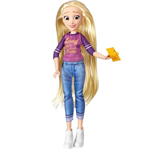 Hasbro Disney Hercegnők: Aranyhaj baba utcai ruhában  (E8402/E8393)