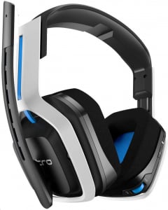 Astro Gaming A20 Gen 2 PS4 vezeték nélküli mikrofonos fejhallgató szürke-kék (939-001878)
