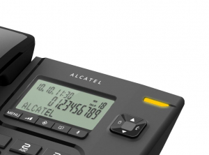 Alcatel T76 vezet&eacute;kes telefon fekete