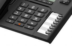 Alcatel T76 vezet&eacute;kes telefon fekete