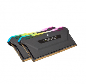 32GB 3600MHz DDR4 RAM Corsair Vengeance RGB Pro SL CL18 Black (2x16GB) (CMH32GX4M2D3600C18)