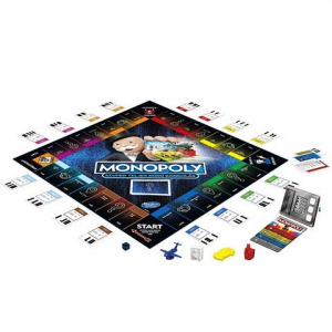Hasbro Monopoly Szuper teljes körű bankolás társasjáték (E8978165)